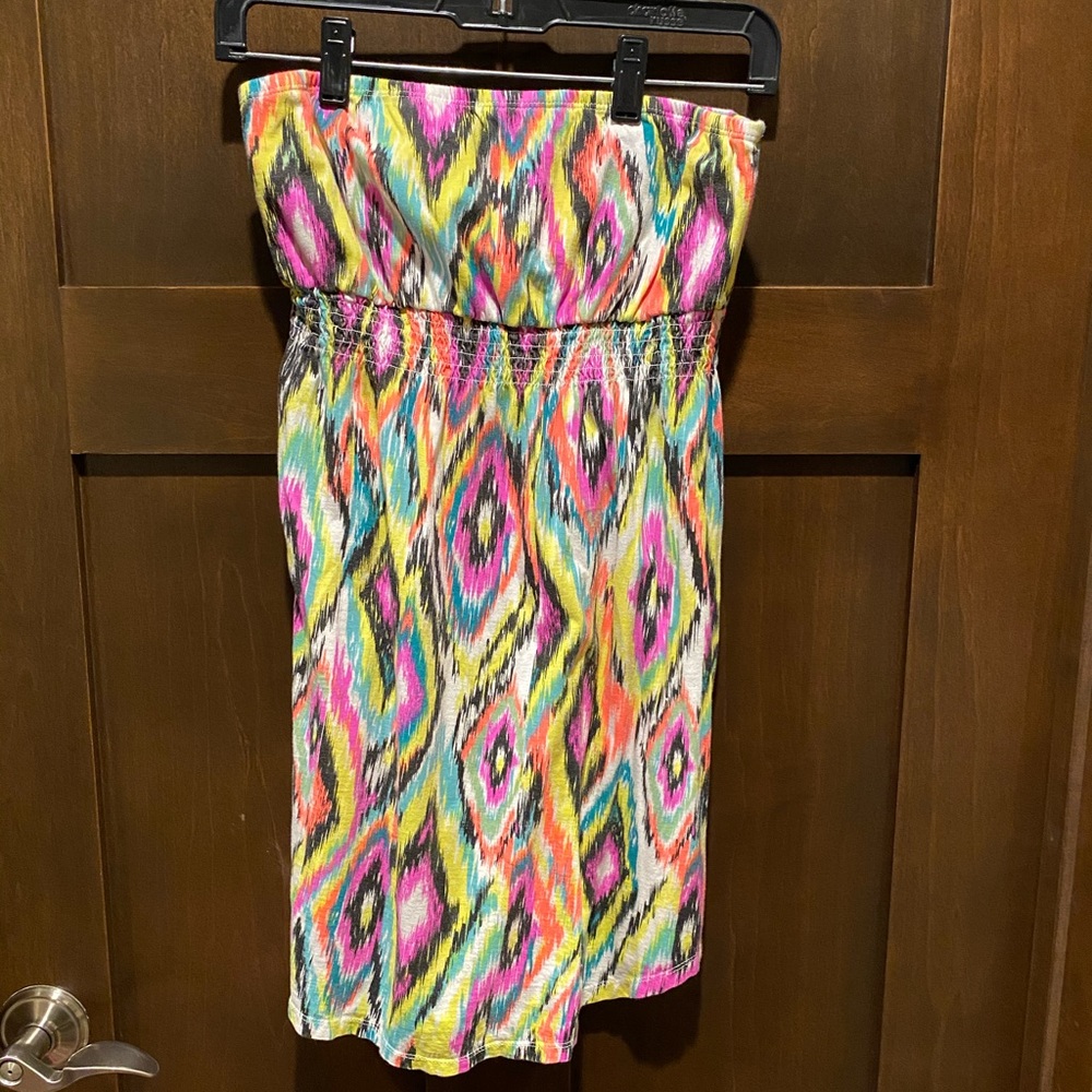 Strapless Swimsuit Coverup